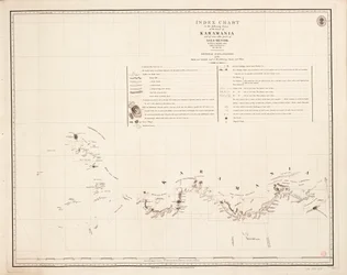 Index chart to the following survey of the coast of Karamania