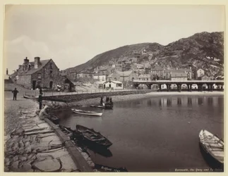 Barmouth, the Quay and Ty Gwyn