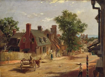Old Annapolis, Francis Street, 1876