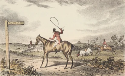 [Fox-hunting] Set of twelve "Turner