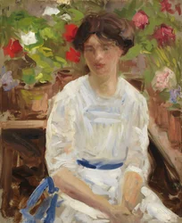 Lady in White