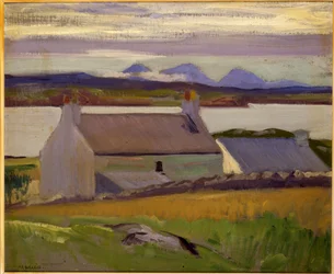 Nightfall, Iona, Paps of Jura beyond