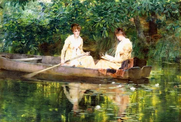 Women in a Rowboat