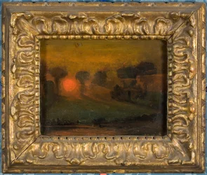 Sunset through Trees