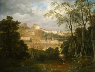 View of Clifton from Leigh Woods, c.1818-20