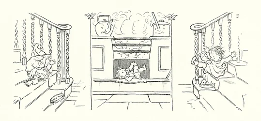 Illustration for The Magic Fishbone by Charles Dickens