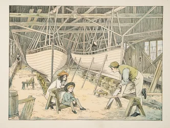 The Shipbuilder, from Four and Twenty Toilers, pub. 1900