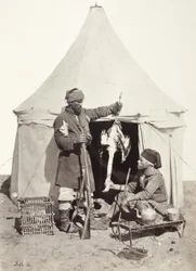 Arab Sportsman and Cook