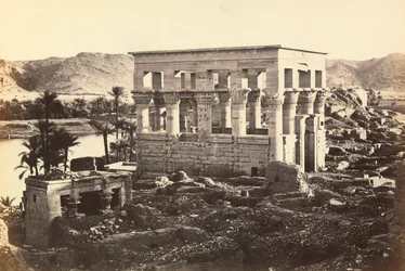 Pavilion of Trajan in the Monumental Complex of Philae, Island of Agilkia, Environs of Assuan, Egypt