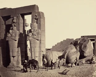 Fallen Colossus from the Ramesseum, Thebes