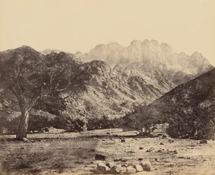 Mount Serbal, From the Wadi Feiran