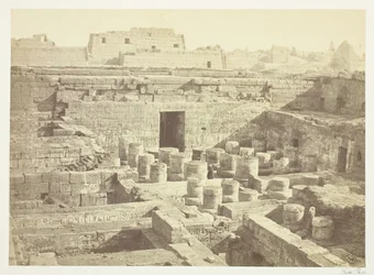 New Excavation at Medinet-Haboo, 1860, printed 1862