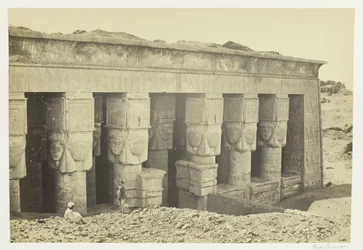 Portico of the Temple of Dendera