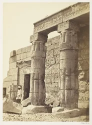 Portico of the Temple of Goorneh