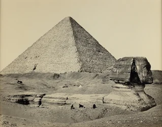 The Great Pyramid and the Great Sphinx, Egypt