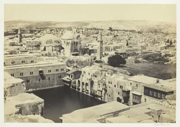 The Pool of Hezekiah, from the Tower of Hippicus, Jerusalem
