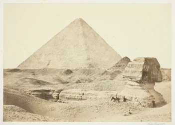 The Sphinx and Great Pyramid