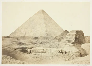 The Sphynx and Great Pyramid