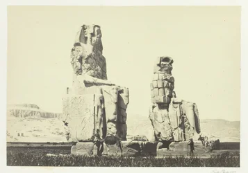 The Statues of Memnon, Plain of Thebes