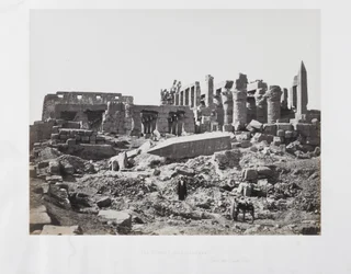 The Temple of El-Karnak, from the Southeast