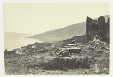 The Town and Lake of Tiberias, from the North, 1857