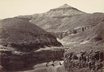Valley of the Tombs of the Kings, Thebes, 1857