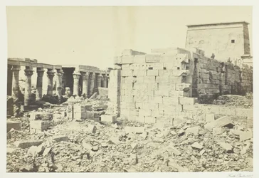 View on the Island of Philae, 1857