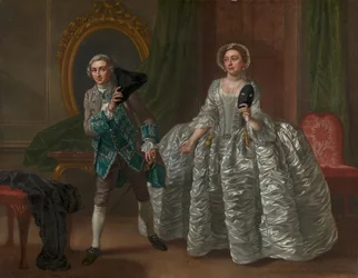 David Garrick and Mrs. Pritchard in Benjamin Hoadley