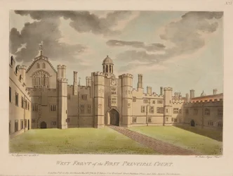 West Front of First Principal Court