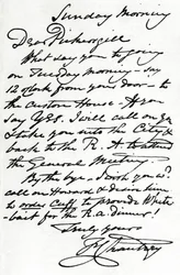 A Letter from Francis Leggatt Chantrey