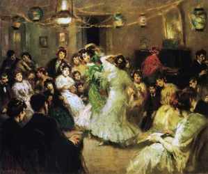 A Flamenco Party at Home, 1908