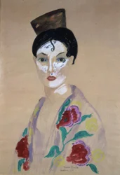 Woman with Peineta