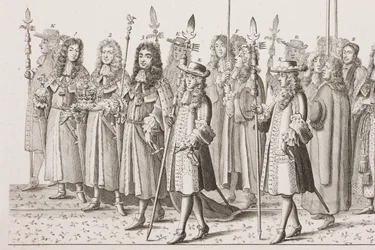 James II coronation procession