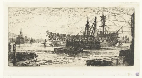 Dismantling of the Ship Agamemnon
