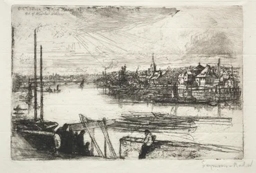 Battersea Reach, 1843