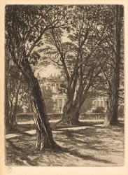 Kensington Gardens, No. 1 Small Plate, 1859