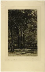 Kensington Gardens, No. II (large plate)