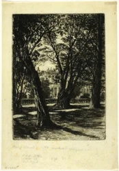 Kensington Gardens, No. I (small plate)