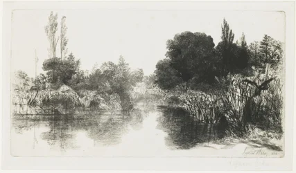 Shere Mill Pond (The Larger Plate), 1860