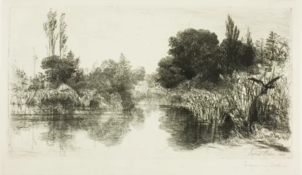 Shere Mill Pond, No. II (large plate)
