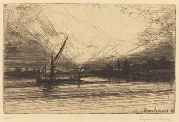 Sunset on the Thames