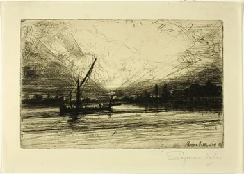Sunset on the Thames
