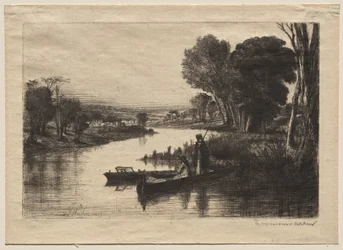 Thames Fishermen (First Plate)