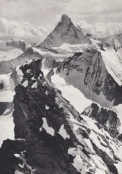 Pennine Alps: A Gendarme on the Zinal Rothhorn