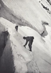 Pennine Alps: Below the Col de Tournanche