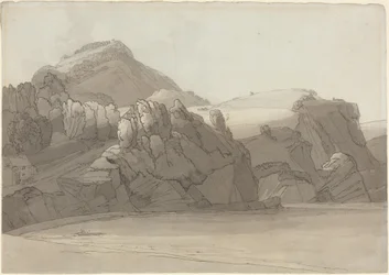 A Rocky Shore at Coombmartin, Devon (Combe Martin Bay)
