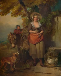 The Return from Market, 1786, 1938