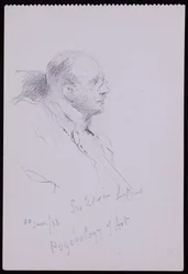 Portrait of Edwin Lutyens