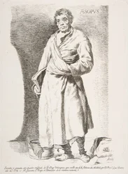 Aesop, from Etchings after Velazquez