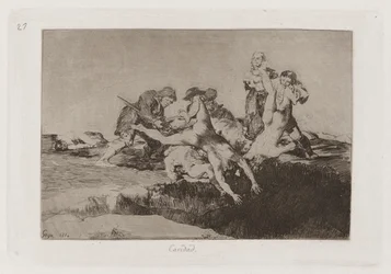 Charity, Plate 27 from The Disasters of War